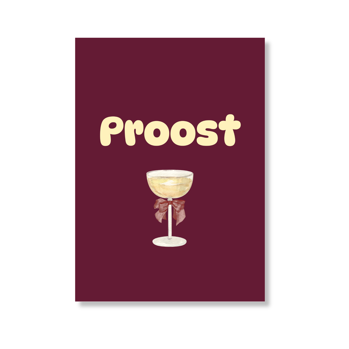 Oepsie Ansichtkaart Proost