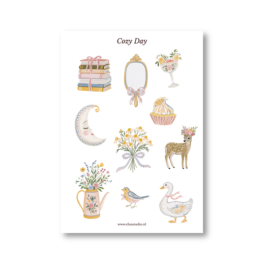 Cozy Day Stickervel