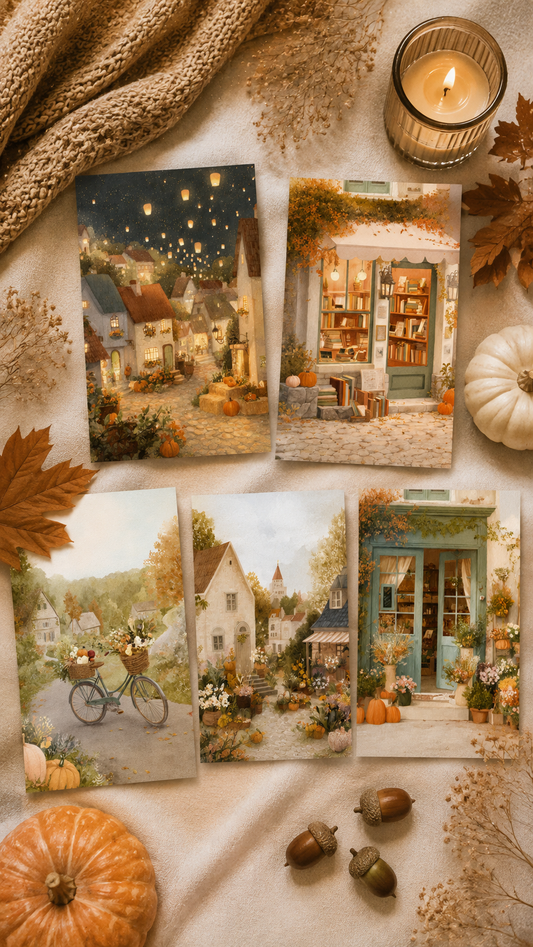Autumn Ansichtkaarten bundel