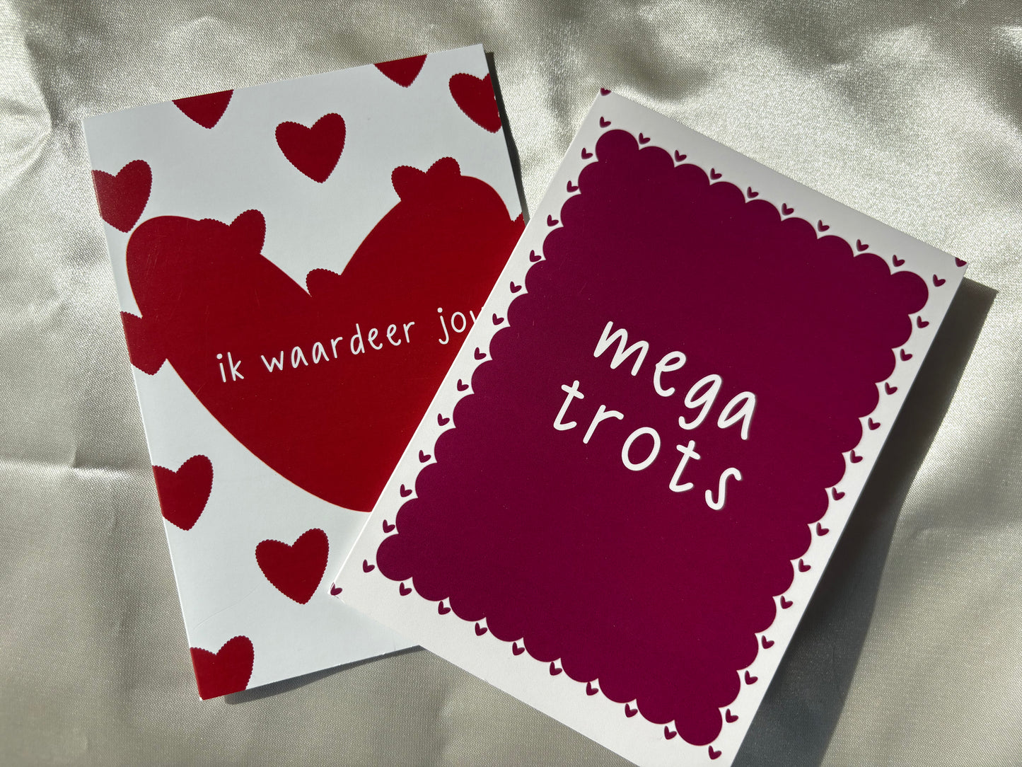 Wenskaart Mega Trots Bordeaux