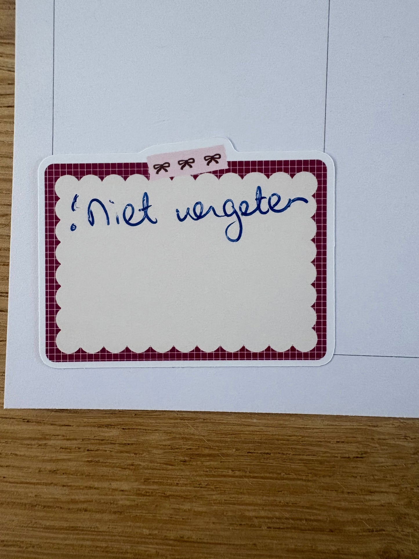Stickervel Cherry Notepads