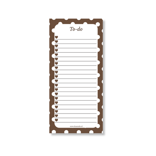 To-Do notitieblok Stipjes